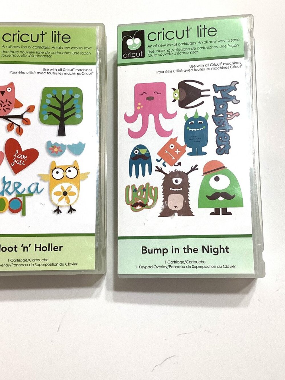 Cricut Shapes Cartridge Hoot 'n' Holler Greeting Card Making Paper Crafts